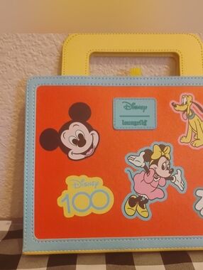 Loungefly Disney 100 Mickey, Minnie Goofy, Pluto, Donald Duck, Daisy, Notebook